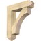 Ekena Millwork Westlake Arts and Crafts Rough Sawn Bracket w/ Offset Brace, Douglas Fir, 8"W x 32"D x 36"H BKT0806X32X36WTL03RDF - alternate 1